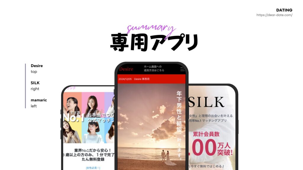 ママ活専門アプリ